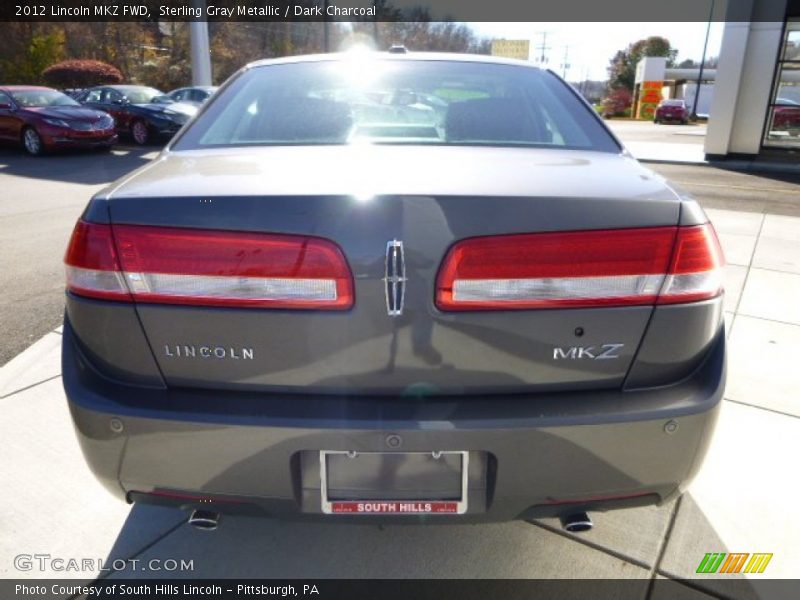Sterling Gray Metallic / Dark Charcoal 2012 Lincoln MKZ FWD