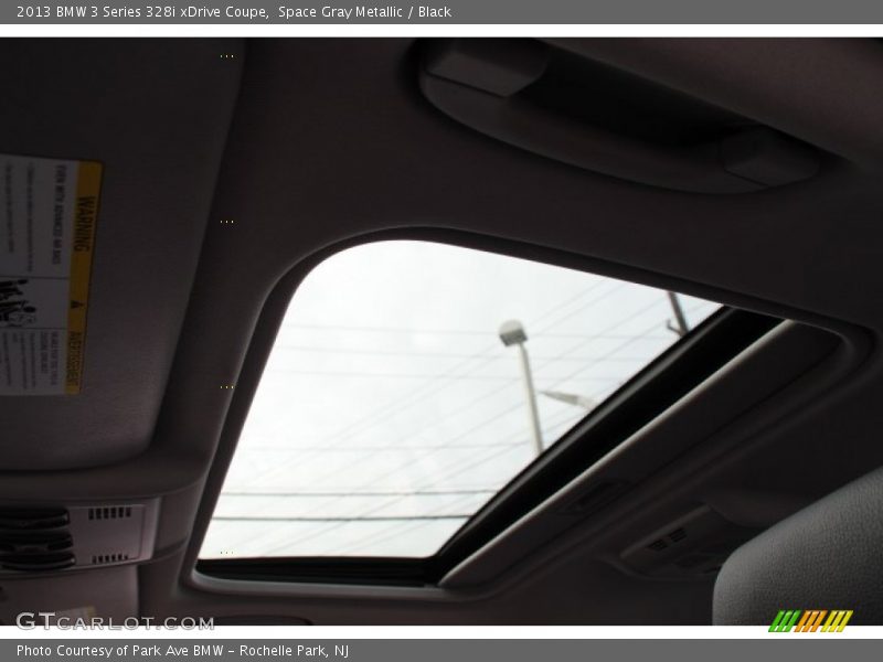 Space Gray Metallic / Black 2013 BMW 3 Series 328i xDrive Coupe