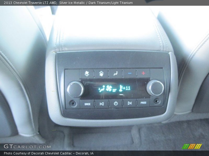 Silver Ice Metallic / Dark Titanium/Light Titanium 2013 Chevrolet Traverse LTZ AWD
