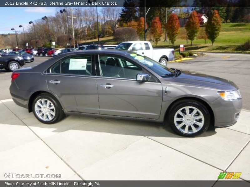 Sterling Gray Metallic / Dark Charcoal 2012 Lincoln MKZ FWD