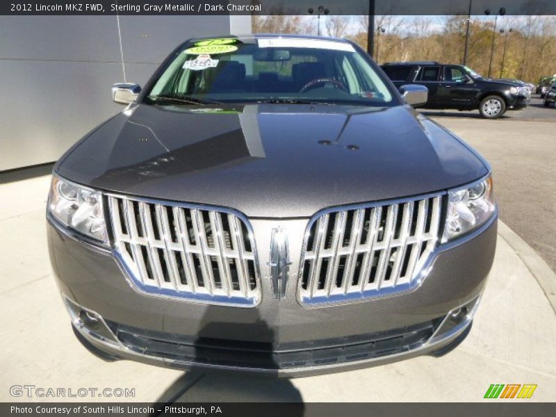 Sterling Gray Metallic / Dark Charcoal 2012 Lincoln MKZ FWD