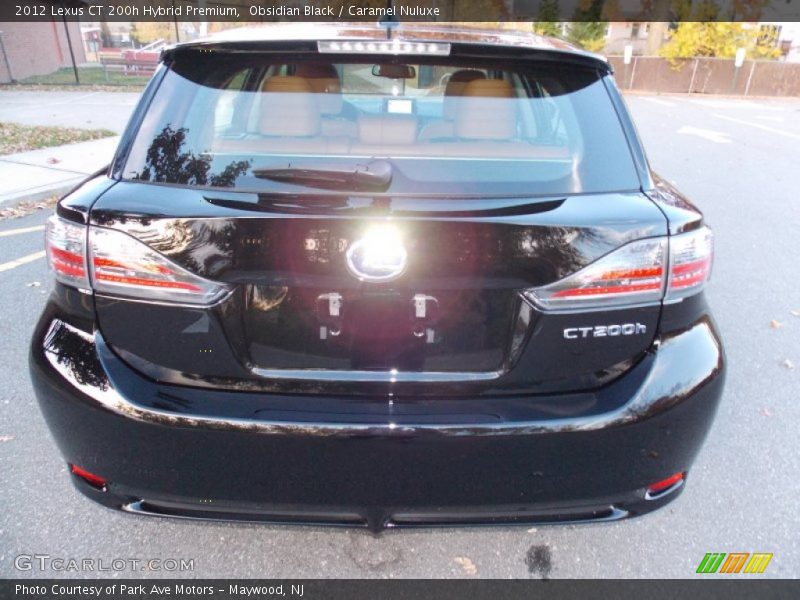 Obsidian Black / Caramel Nuluxe 2012 Lexus CT 200h Hybrid Premium