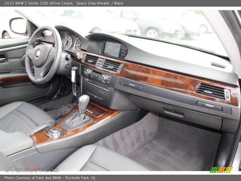 Space Gray Metallic / Black 2013 BMW 3 Series 328i xDrive Coupe