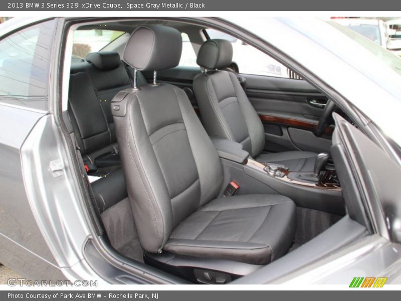 Space Gray Metallic / Black 2013 BMW 3 Series 328i xDrive Coupe