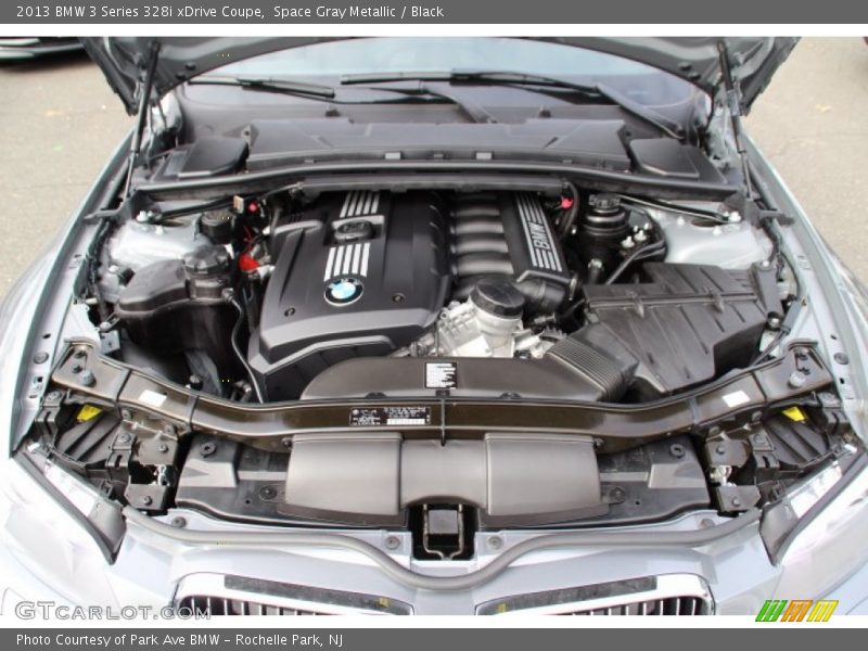 Space Gray Metallic / Black 2013 BMW 3 Series 328i xDrive Coupe