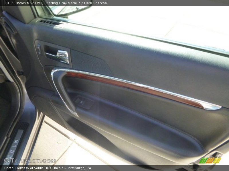 Sterling Gray Metallic / Dark Charcoal 2012 Lincoln MKZ FWD