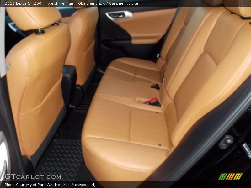Obsidian Black / Caramel Nuluxe 2012 Lexus CT 200h Hybrid Premium