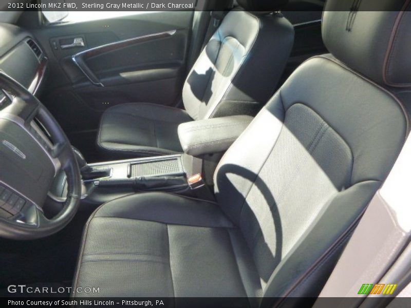 Sterling Gray Metallic / Dark Charcoal 2012 Lincoln MKZ FWD