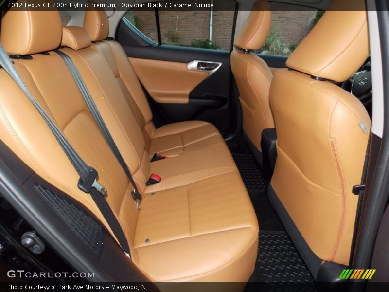 Obsidian Black / Caramel Nuluxe 2012 Lexus CT 200h Hybrid Premium
