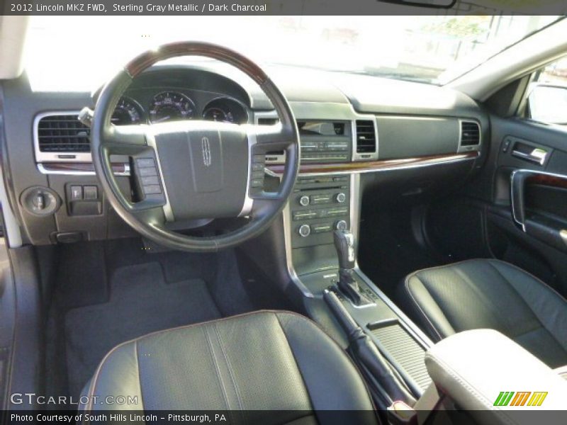 Sterling Gray Metallic / Dark Charcoal 2012 Lincoln MKZ FWD