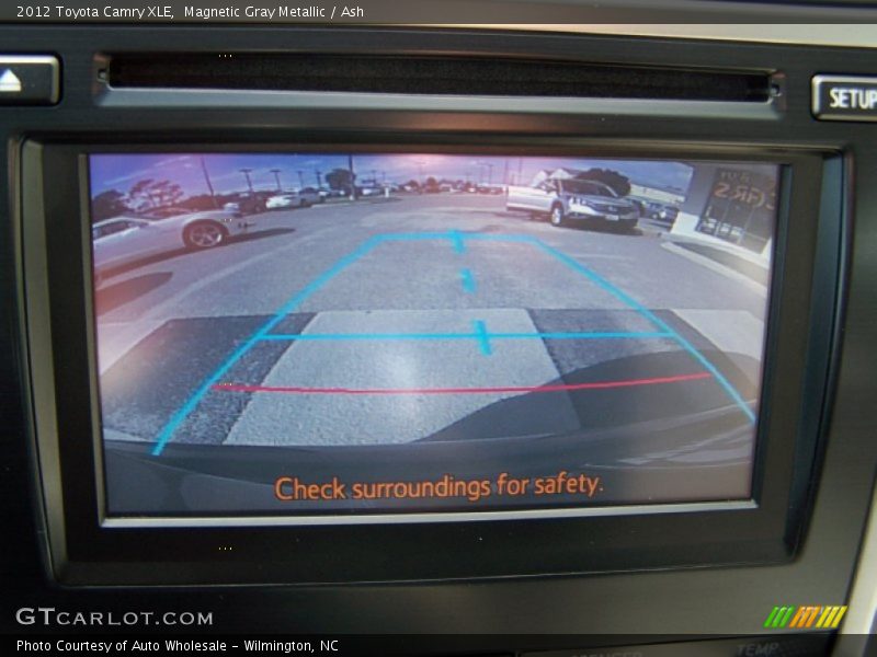 Magnetic Gray Metallic / Ash 2012 Toyota Camry XLE