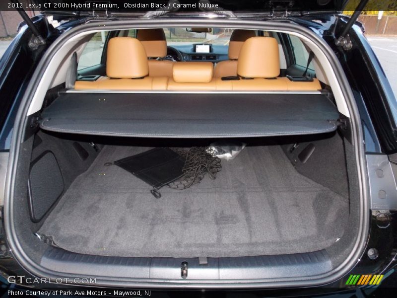 Obsidian Black / Caramel Nuluxe 2012 Lexus CT 200h Hybrid Premium