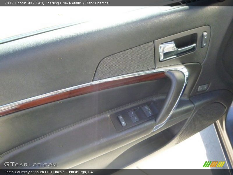 Sterling Gray Metallic / Dark Charcoal 2012 Lincoln MKZ FWD