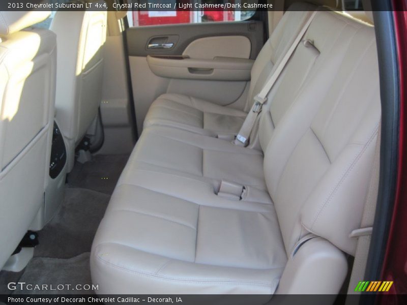 Crystal Red Tintcoat / Light Cashmere/Dark Cashmere 2013 Chevrolet Suburban LT 4x4