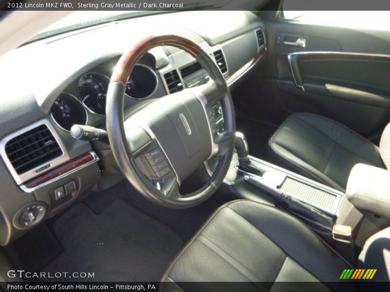 Sterling Gray Metallic / Dark Charcoal 2012 Lincoln MKZ FWD