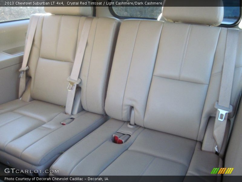 Crystal Red Tintcoat / Light Cashmere/Dark Cashmere 2013 Chevrolet Suburban LT 4x4
