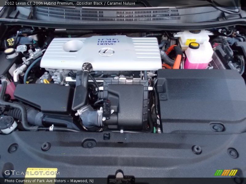 Obsidian Black / Caramel Nuluxe 2012 Lexus CT 200h Hybrid Premium