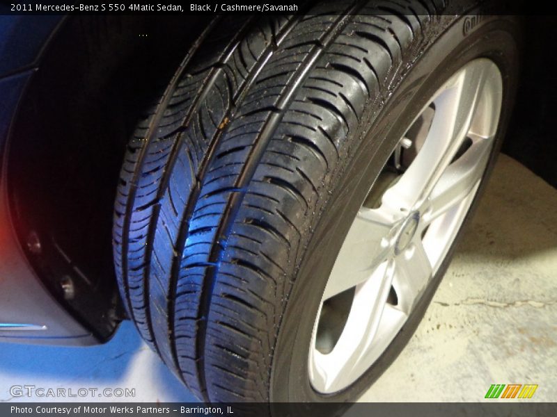 Black / Cashmere/Savanah 2011 Mercedes-Benz S 550 4Matic Sedan
