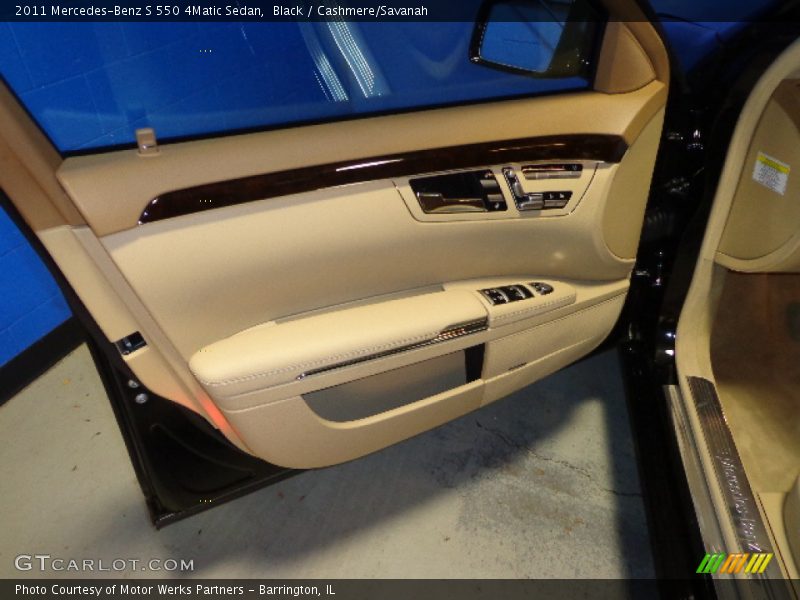 Black / Cashmere/Savanah 2011 Mercedes-Benz S 550 4Matic Sedan