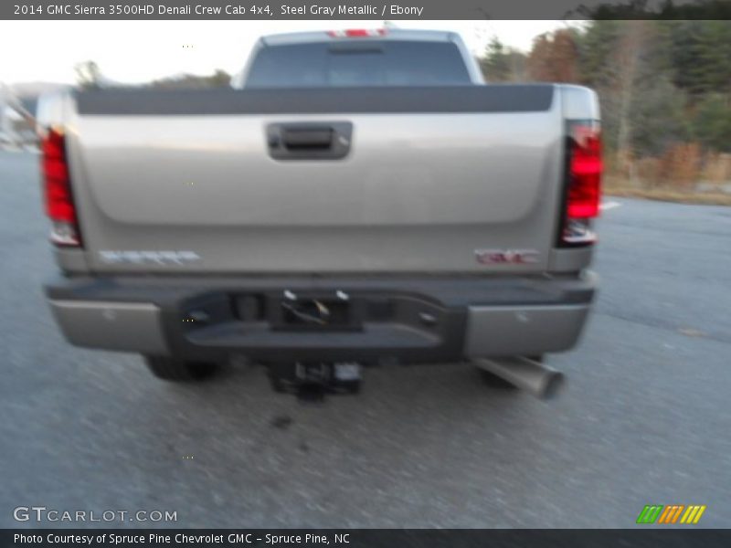 Steel Gray Metallic / Ebony 2014 GMC Sierra 3500HD Denali Crew Cab 4x4