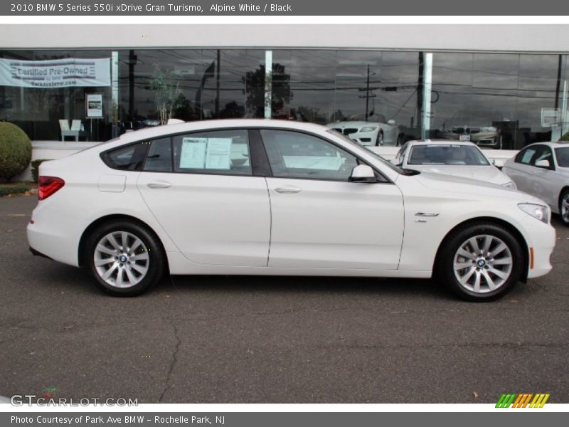  2010 5 Series 550i xDrive Gran Turismo Alpine White