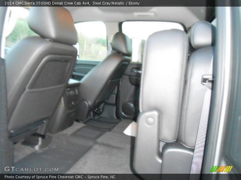 Steel Gray Metallic / Ebony 2014 GMC Sierra 3500HD Denali Crew Cab 4x4