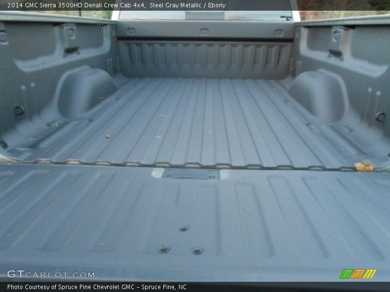 Steel Gray Metallic / Ebony 2014 GMC Sierra 3500HD Denali Crew Cab 4x4