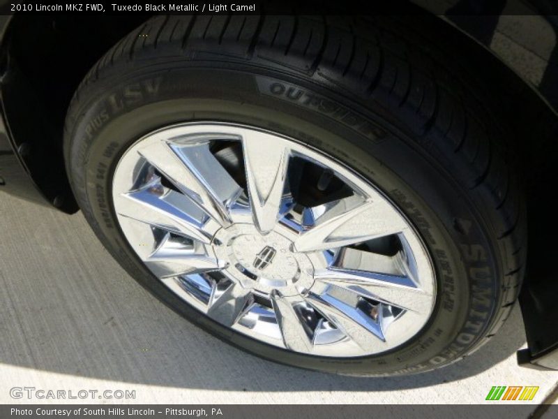 Tuxedo Black Metallic / Light Camel 2010 Lincoln MKZ FWD