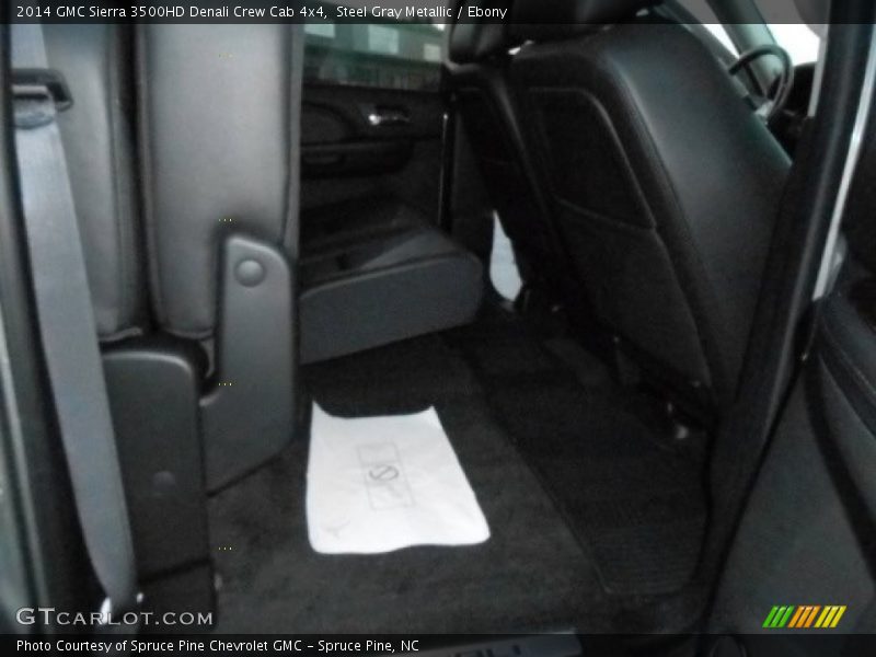 Steel Gray Metallic / Ebony 2014 GMC Sierra 3500HD Denali Crew Cab 4x4