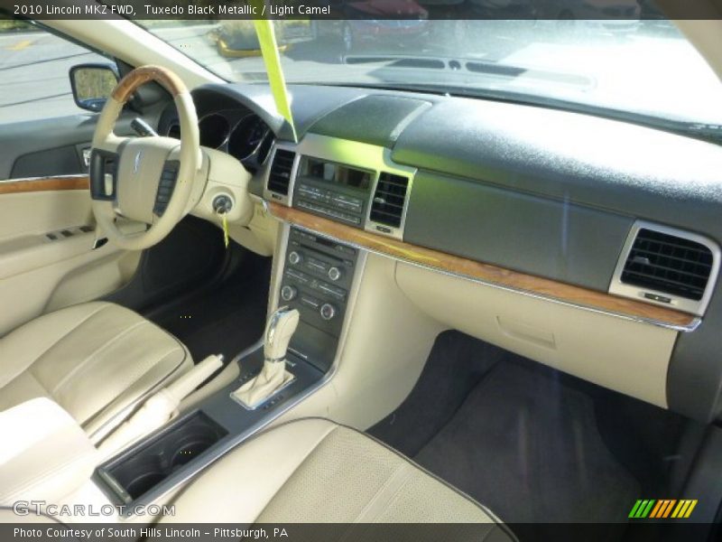 Tuxedo Black Metallic / Light Camel 2010 Lincoln MKZ FWD
