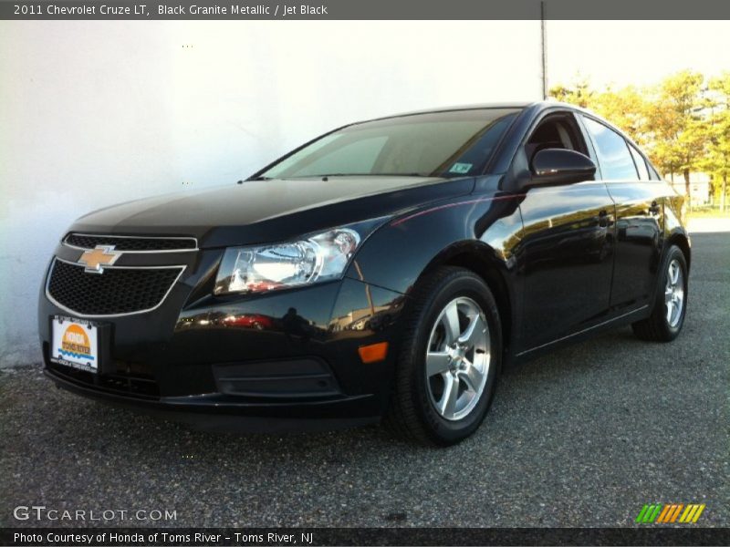 Black Granite Metallic / Jet Black 2011 Chevrolet Cruze LT