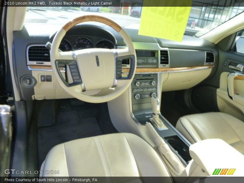 Tuxedo Black Metallic / Light Camel 2010 Lincoln MKZ FWD