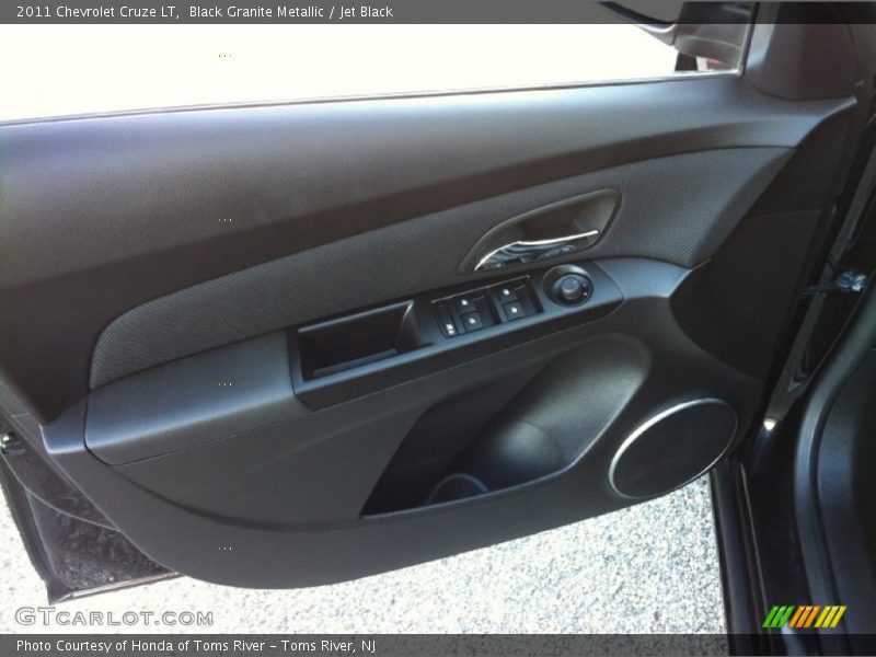 Black Granite Metallic / Jet Black 2011 Chevrolet Cruze LT