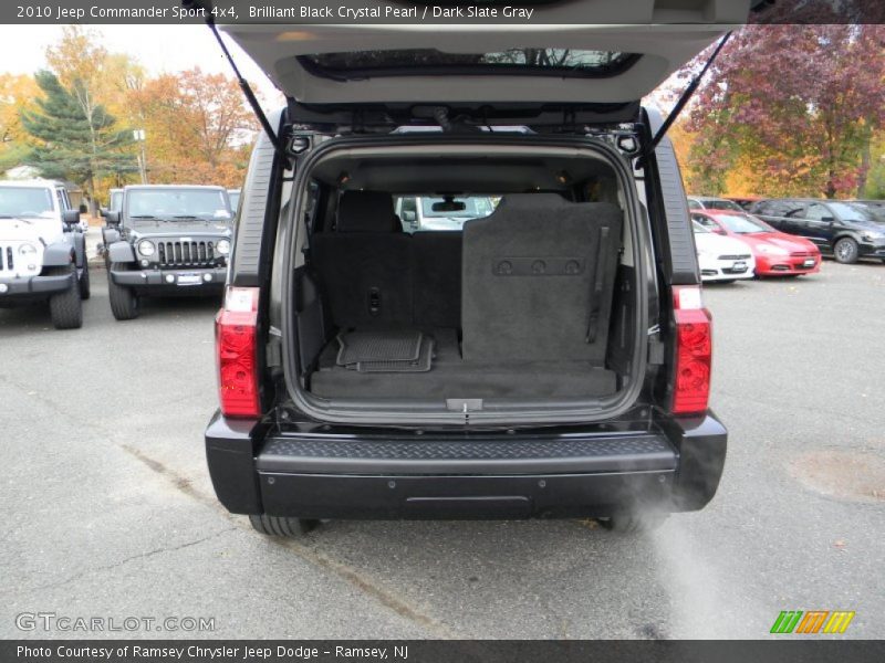 Brilliant Black Crystal Pearl / Dark Slate Gray 2010 Jeep Commander Sport 4x4
