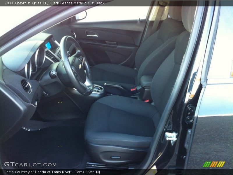 Black Granite Metallic / Jet Black 2011 Chevrolet Cruze LT
