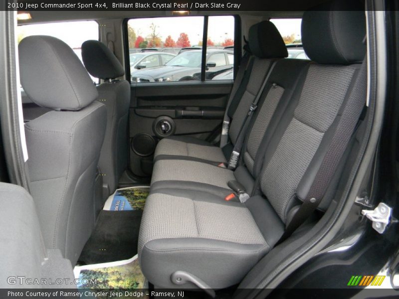 Brilliant Black Crystal Pearl / Dark Slate Gray 2010 Jeep Commander Sport 4x4