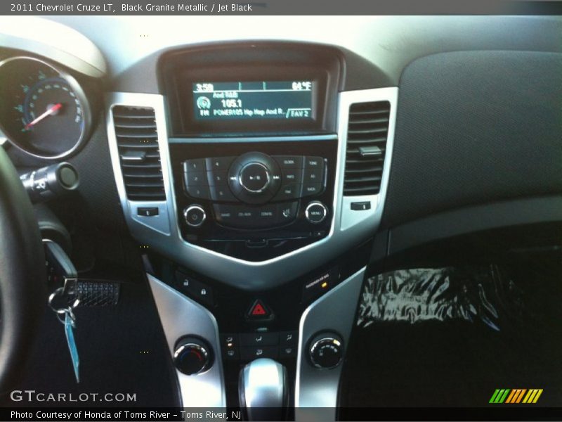 Black Granite Metallic / Jet Black 2011 Chevrolet Cruze LT