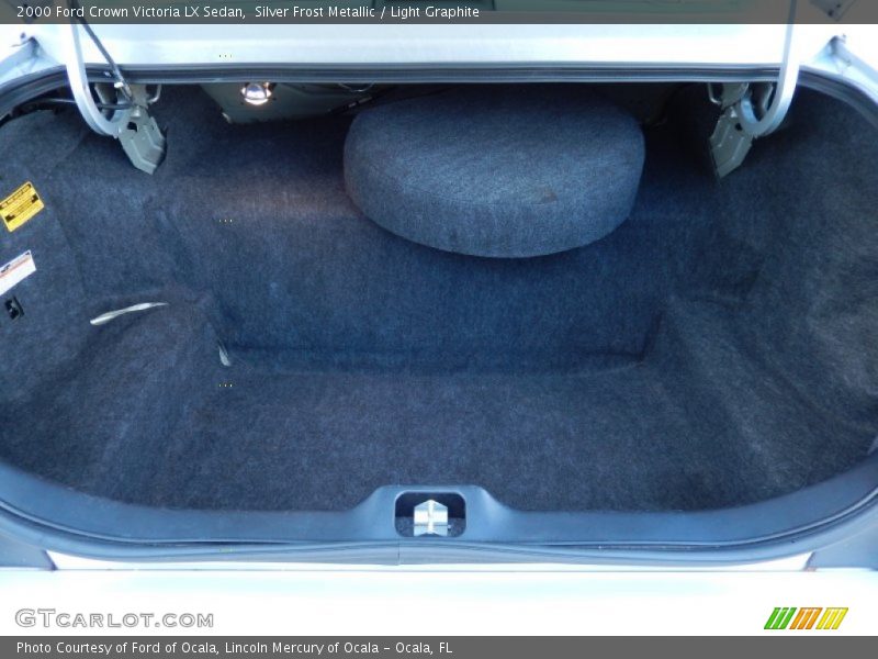Silver Frost Metallic / Light Graphite 2000 Ford Crown Victoria LX Sedan