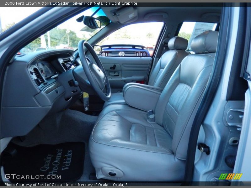  2000 Crown Victoria LX Sedan Light Graphite Interior