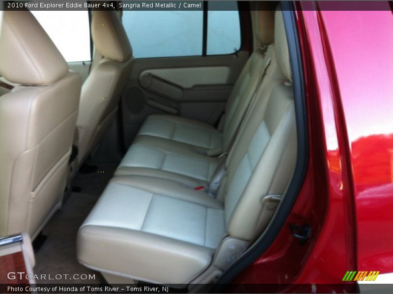 Sangria Red Metallic / Camel 2010 Ford Explorer Eddie Bauer 4x4