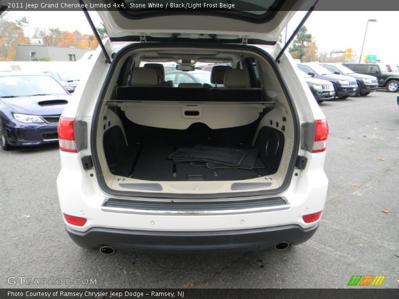 Stone White / Black/Light Frost Beige 2011 Jeep Grand Cherokee Limited 4x4