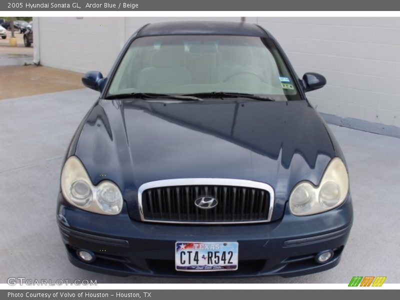 Ardor Blue / Beige 2005 Hyundai Sonata GL