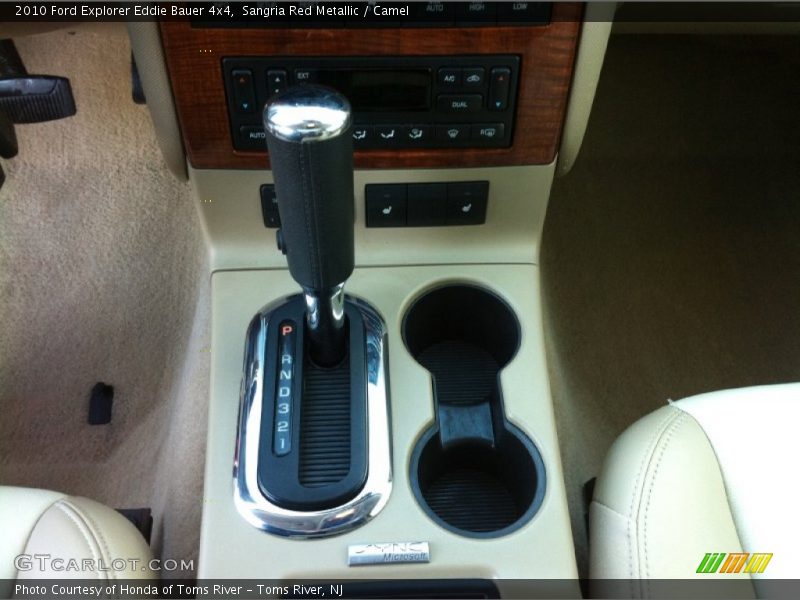 Sangria Red Metallic / Camel 2010 Ford Explorer Eddie Bauer 4x4