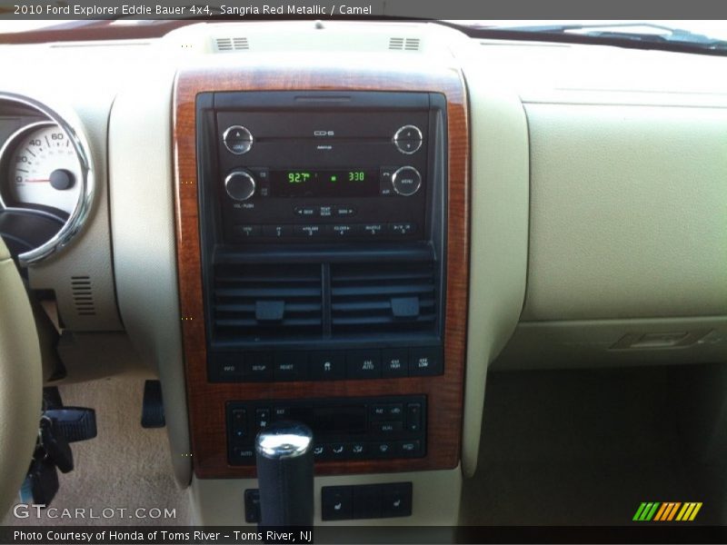Sangria Red Metallic / Camel 2010 Ford Explorer Eddie Bauer 4x4
