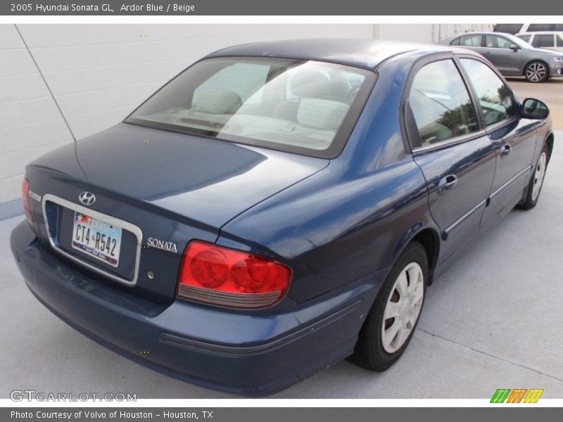Ardor Blue / Beige 2005 Hyundai Sonata GL