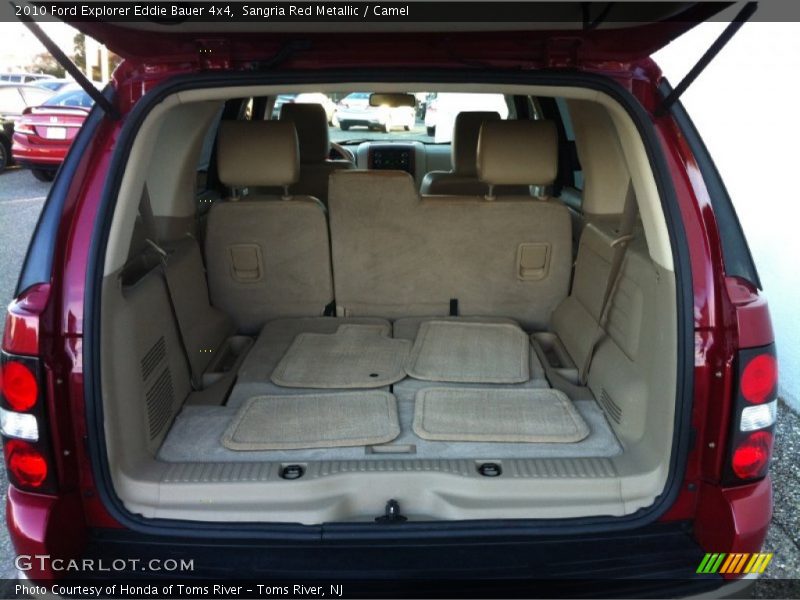 Sangria Red Metallic / Camel 2010 Ford Explorer Eddie Bauer 4x4
