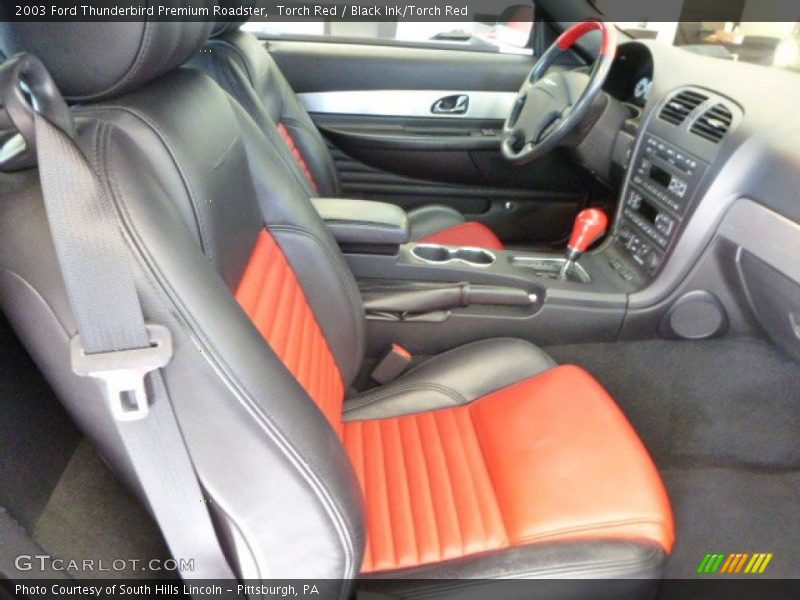 Torch Red / Black Ink/Torch Red 2003 Ford Thunderbird Premium Roadster