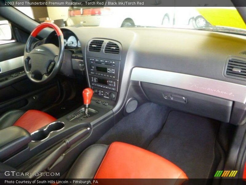 Torch Red / Black Ink/Torch Red 2003 Ford Thunderbird Premium Roadster