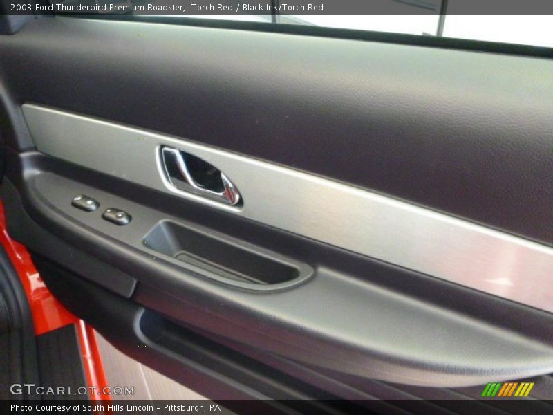 Torch Red / Black Ink/Torch Red 2003 Ford Thunderbird Premium Roadster