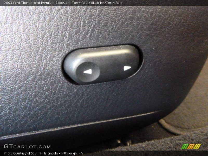 Torch Red / Black Ink/Torch Red 2003 Ford Thunderbird Premium Roadster